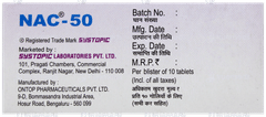 Nac 50 Tablet 10