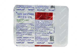 Nac Plus 50/325 MG Tablet 10