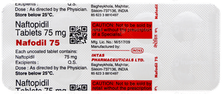 Nafodil 75 Tablet 10