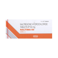 Naltima 50 MG Tablet 10