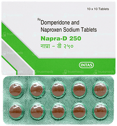 Napra D 250 Tablet 10
