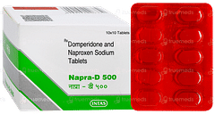 Napra D 500 Tablet 10
