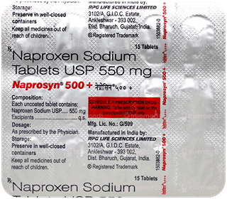 Naprosyn 500 + Tablet 15