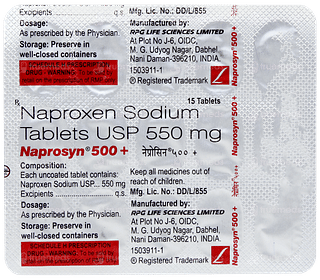 Naprosyn 500 Plus Tablet 15