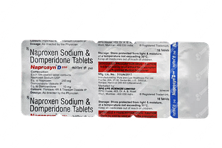 Naprosyn D 250/10 MG Tablet 10