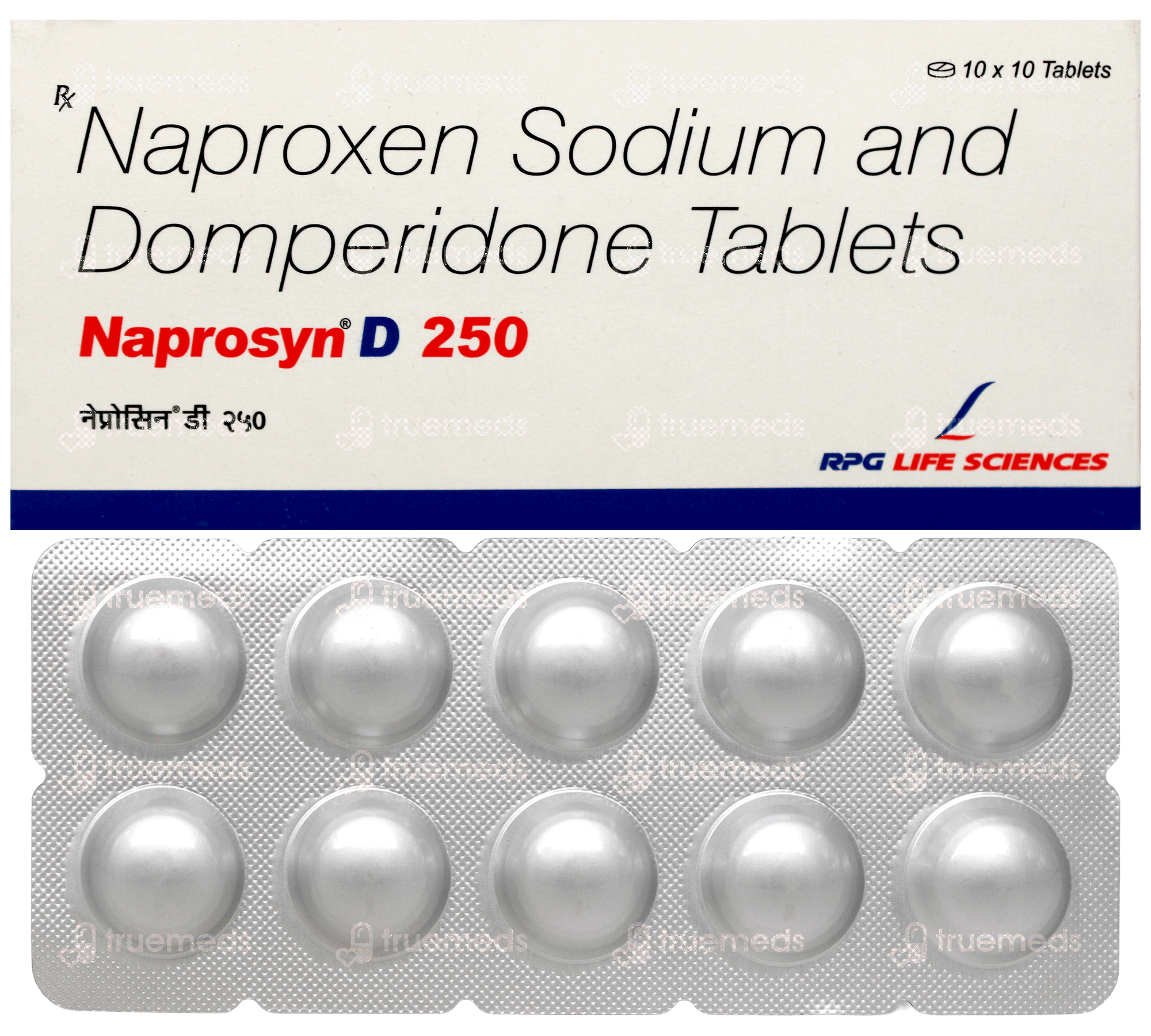 Naprosyn D 250 Tablet 10