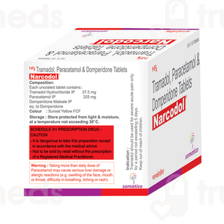 Narcodol 37.5/325/10 MG Tablet 10