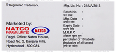Natcocil 10 Tablet 10