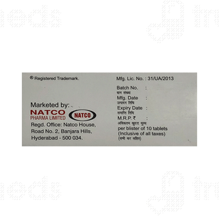 Natcocil Ct Tablet 10