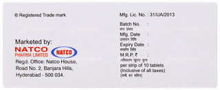 Natcocil M Tablet 10