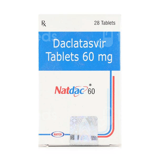 Natdac 60 Mg Tablet 28