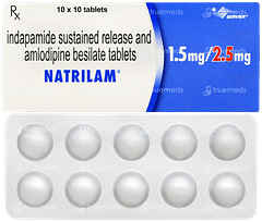 Natrilam 1.5mg/2.5mg Tablet 10