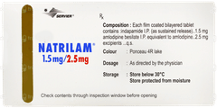 Natrilam 1.5mg/2.5mg Tablet 10