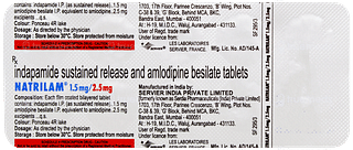 Natrilam 1.5mg/2.5mg Tablet 10