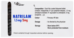 Natrilam 1.5mg/5mg Tablet 10 Natrilam 1.5mg/5mg Tablet 10