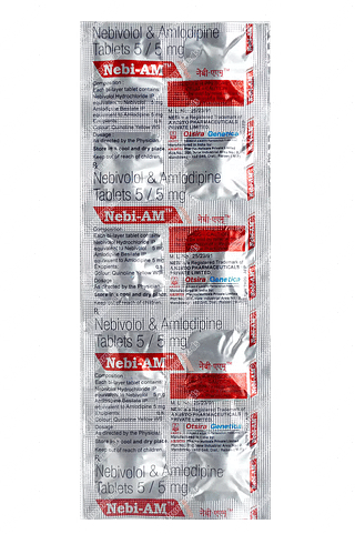 Nebi Am 5/5 MG Tablet 10