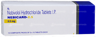 Nebicard 2.5 Tablet 15