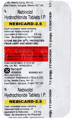 Nebicard 2.5 Tablet 15 Nebicard 2.5 Tablet 15