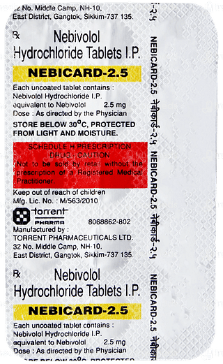 Nebicard 2.5 Tablet 15