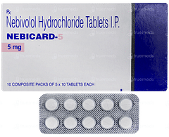 Nebicard 5 Tablet 10