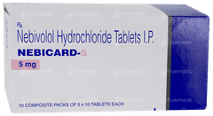 Nebicard 5 Tablet 10