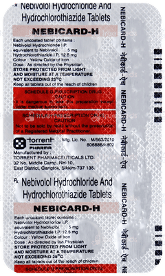 Nebicard H Tablet 15 Nebicard H Tablet 15