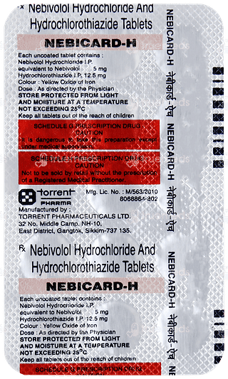 Nebicard H Tablet 15