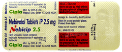 Nebicip 2.5 Tablet 10 Nebicip 2.5 Tablet 10