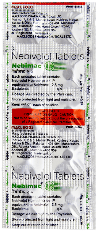 Nebimac 2.5 Tablet 10