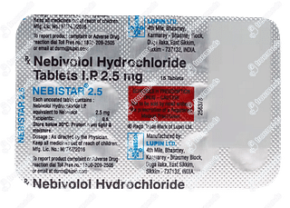 Nebistar 2.5 MG Tablet 15