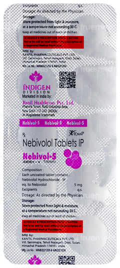 Nebivol 5 Tablet 10 Nebivol 5 Tablet 10