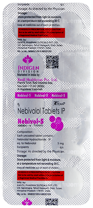 Nebivol 5 Tablet 10