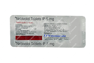 Nebizok 5 MG Tablet 10