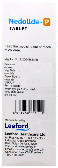 Nedolide P Tablet 10
