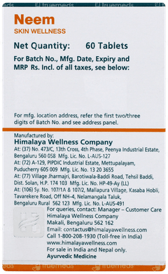 Himalaya Neem Tablet 60