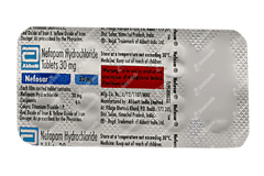 Nefosar 30mg Tablet 10
