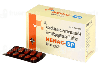 Nenac Sp 100/500/15 Mg Tablet 10