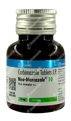 Neo Mercazole 10 Tablet 120