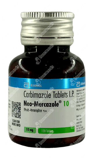 Neo Mercazole 10 Tablet 120