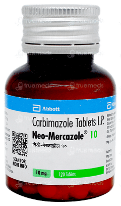 Neo Mercazole 10 Tablet 120