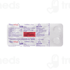 Neorelax A 4mg Tablet 10 Neorelax A 4mg Tablet 10