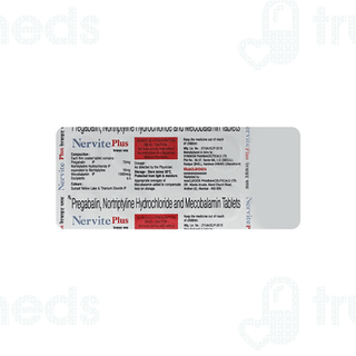 Nervite Plus 75 Mg/1500mcg/10mg Tablet 10