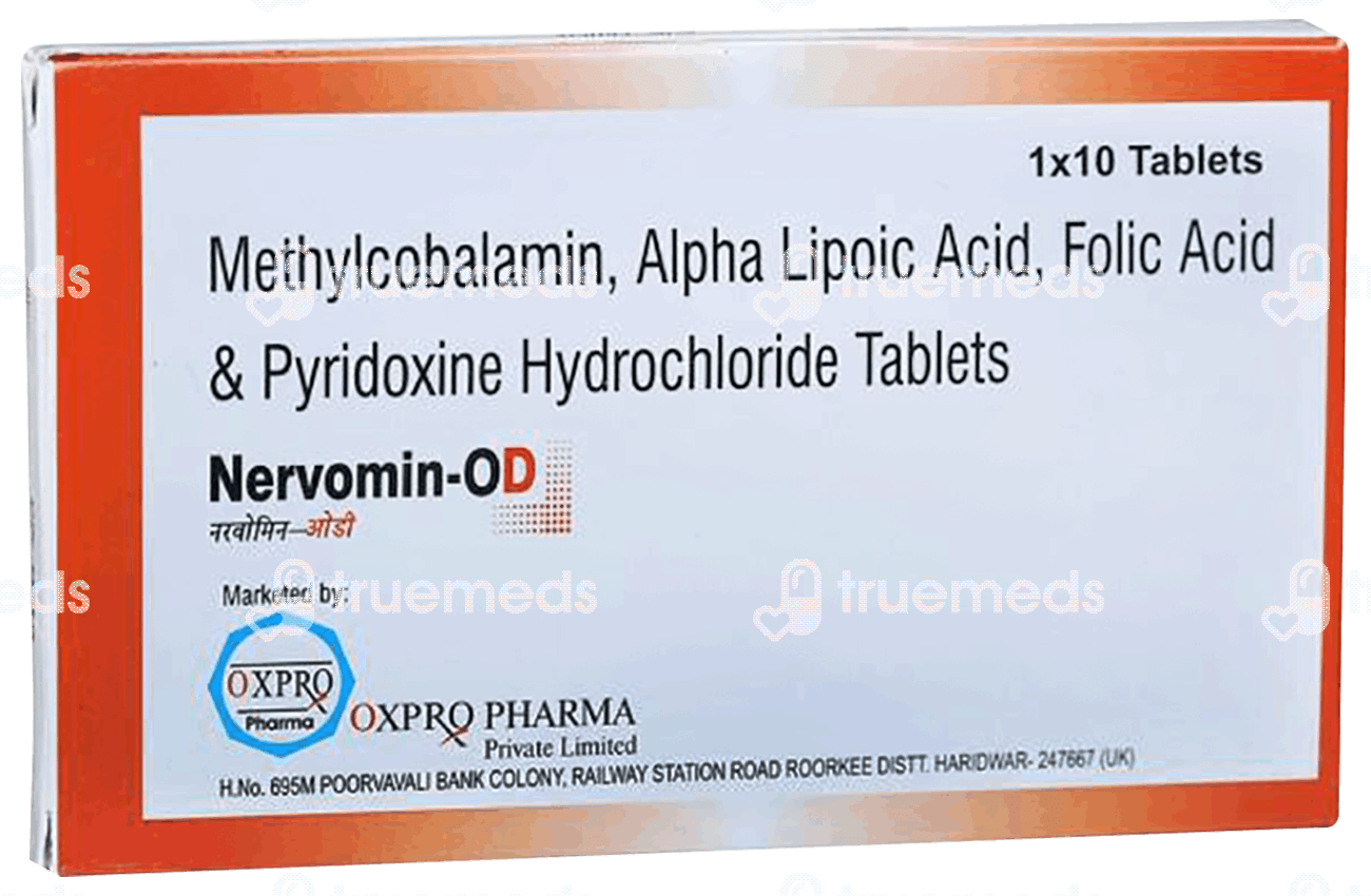 Nervomin Od Tablet 10