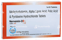 Nervomin Od Tablet 10
