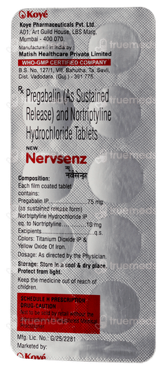 Nervsenz Tablet 10