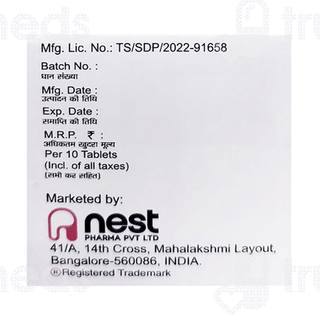 Nestdol P 100/500 MG Tablet 10