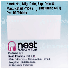 Nestpod 200 Mg Tablet 10