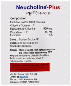 Neucholine Plus Tablet 10