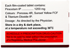Neurocetam 1200 Tablet 10 Neurocetam 1200 Tablet 10