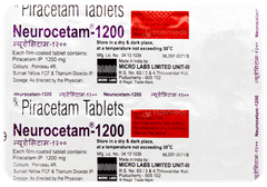 Neurocetam 1200 Tablet 10 Neurocetam 1200 Tablet 10